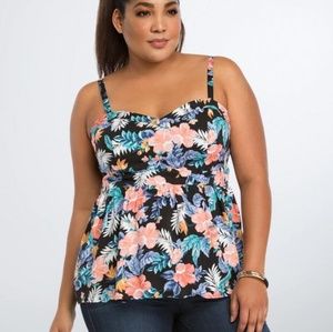 NWT Tropical Torrid Tank Top